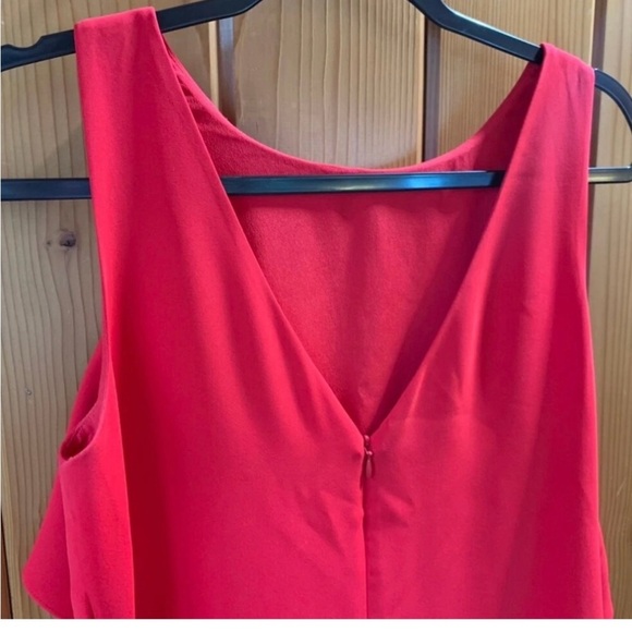 Trina Turk Scarlet Midi Dress with Ruffle Detail - Picture 6 of 13